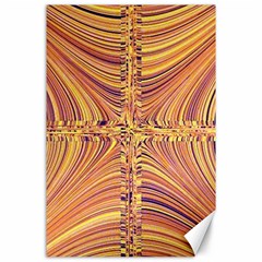 Electric Field Art X Canvas 24  X 36  by okhismakingart