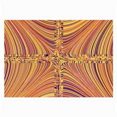 Electric Field Art X Large Glasses Cloth (2-side) by okhismakingart