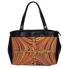 Electric Field Art X Oversize Office Handbag by okhismakingart