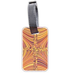 Electric Field Art X Luggage Tags (two Sides) by okhismakingart