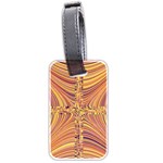 Electric Field Art X Luggage Tags (Two Sides) Front