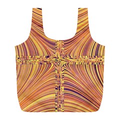 Electric Field Art X Full Print Recycle Bag (l) by okhismakingart