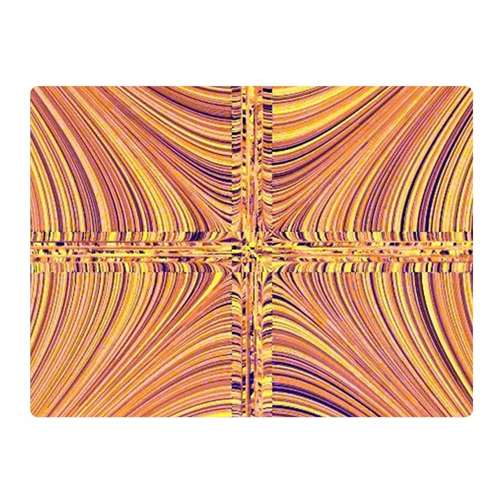 Electric Field Art X Double Sided Flano Blanket (Mini) 