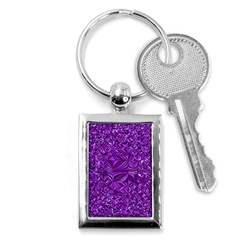 Electric Field Art Xi Key Chains (rectangle)  by okhismakingart