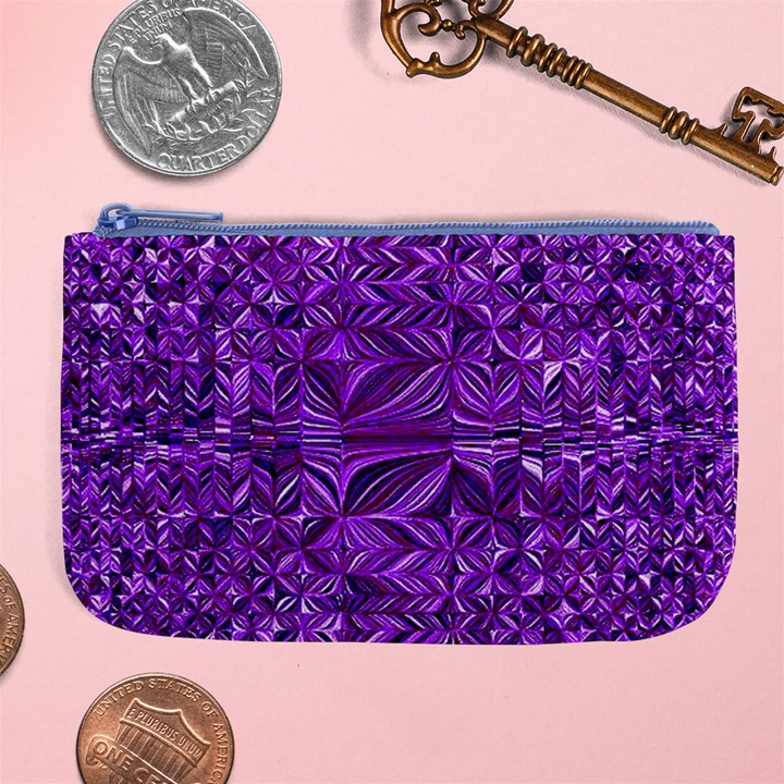 Electric Field Art XI Large Coin Purse