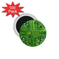 Electric Field Art Xii 1 75  Magnets (100 Pack)  by okhismakingart