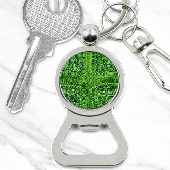 Electric Field Art XII Bottle Opener Key Chains