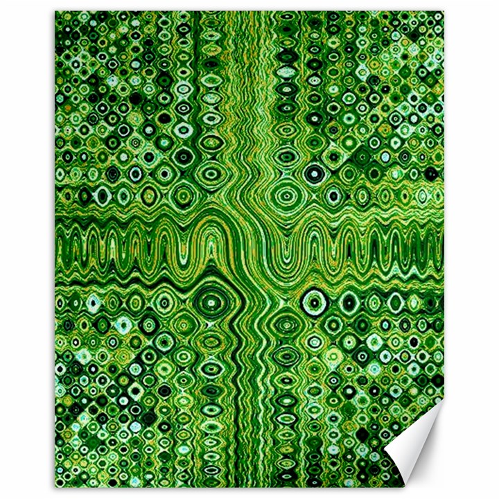 Electric Field Art XII Canvas 16  x 20 