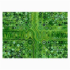 Electric Field Art Xii Large Glasses Cloth by okhismakingart