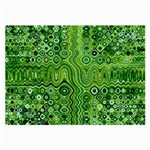 Electric Field Art XII Large Glasses Cloth (2-Side) Back