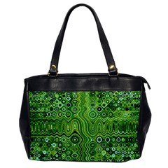 Electric Field Art Xii Oversize Office Handbag by okhismakingart