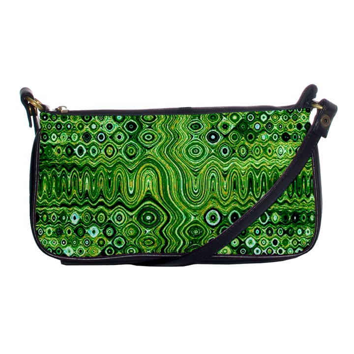 Electric Field Art XII Shoulder Clutch Bag