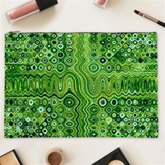 Electric Field Art Xii Cosmetic Bag (xxl) by okhismakingart