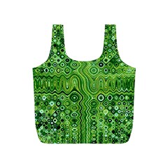 Electric Field Art Xii Full Print Recycle Bag (s) by okhismakingart