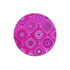 Electric Field Art Xiii Magnet 3  (round) by okhismakingart