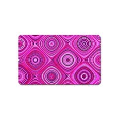 Electric Field Art Xiii Magnet (name Card) by okhismakingart