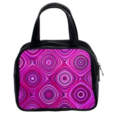 Electric Field Art Xiii Classic Handbag (two Sides) by okhismakingart