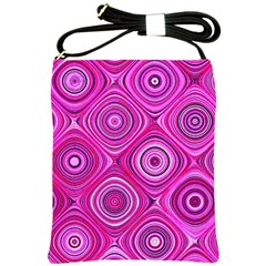 Electric Field Art Xiii Shoulder Sling Bag by okhismakingart