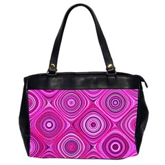 Electric Field Art Xiii Oversize Office Handbag (2 Sides) by okhismakingart