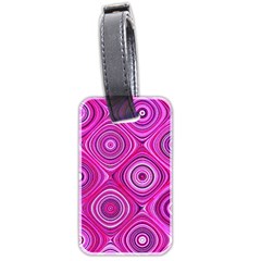 Electric Field Art Xiii Luggage Tags (two Sides) by okhismakingart