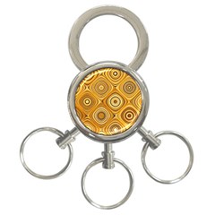 Electric Field Art Xiv 3-ring Key Chains by okhismakingart