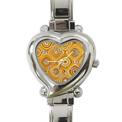 Electric Field Art Xiv Heart Italian Charm Watch by okhismakingart