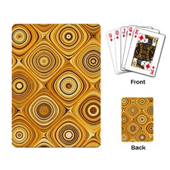 Electric Field Art Xiv Playing Cards Single Design by okhismakingart