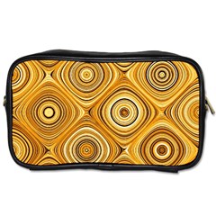 Electric Field Art Xiv Toiletries Bag (two Sides) by okhismakingart