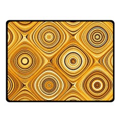 Electric Field Art Xiv Fleece Blanket (small) by okhismakingart