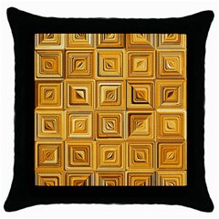 Electric Field Art Xv Throw Pillow Case (black) by okhismakingart