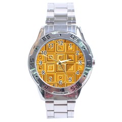 Electric Field Art Xv Stainless Steel Analogue Watch by okhismakingart