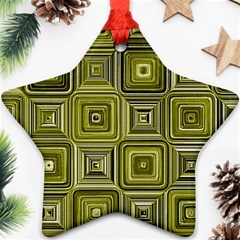 Electric Field Art Xvi Ornament (star) by okhismakingart