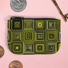 Electric Field Art Xvi Mini Coin Purse by okhismakingart