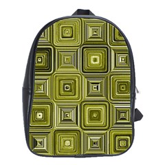 Electric Field Art Xvi School Bag (large) by okhismakingart