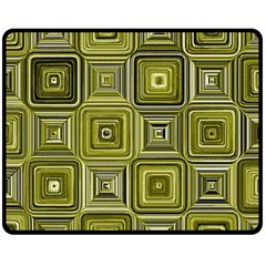 Electric Field Art Xvi Fleece Blanket (medium)  by okhismakingart