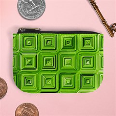 Electric Field Art Xvii Mini Coin Purse by okhismakingart