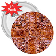 Electric Field Art Xviii 3  Buttons (10 Pack)  by okhismakingart