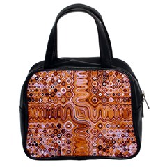 Electric Field Art Xviii Classic Handbag (two Sides) by okhismakingart