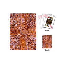 Electric Field Art Xviii Playing Cards (mini) by okhismakingart