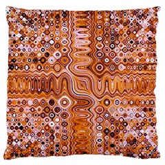 Electric Field Art Xviii Standard Flano Cushion Case (one Side) by okhismakingart