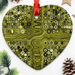 Electric Field Art Xix Ornament (heart) by okhismakingart