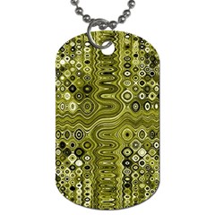 Electric Field Art Xix Dog Tag (one Side) by okhismakingart