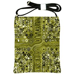 Electric Field Art Xix Shoulder Sling Bag by okhismakingart