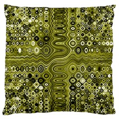 Electric Field Art Xix Large Cushion Case (two Sides) by okhismakingart