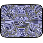 Electric Field Art XX Double Sided Fleece Blanket (Mini)  35 x27  Blanket Front