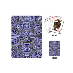 Electric Field Art Xx Playing Cards (mini) by okhismakingart