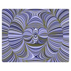 Electric Field Art Xx Double Sided Flano Blanket (medium)  by okhismakingart