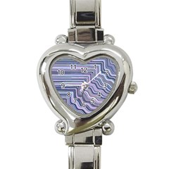 Electric Field Art Xxi Heart Italian Charm Watch by okhismakingart