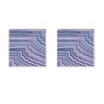 Electric Field Art XXI Cufflinks (Square) Front(Pair)