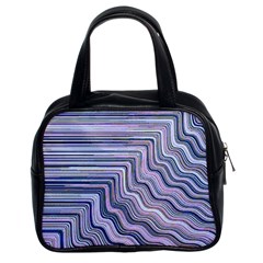 Electric Field Art Xxi Classic Handbag (two Sides) by okhismakingart